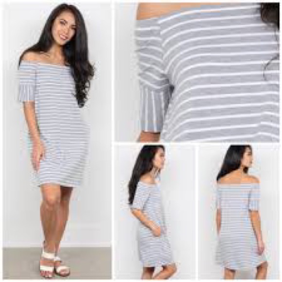 White birch show it off tunic dress - Picture 2 of 3